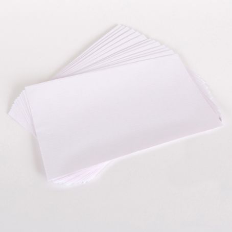 C5+ gummed white non-window gummed mailing wallet envelopes