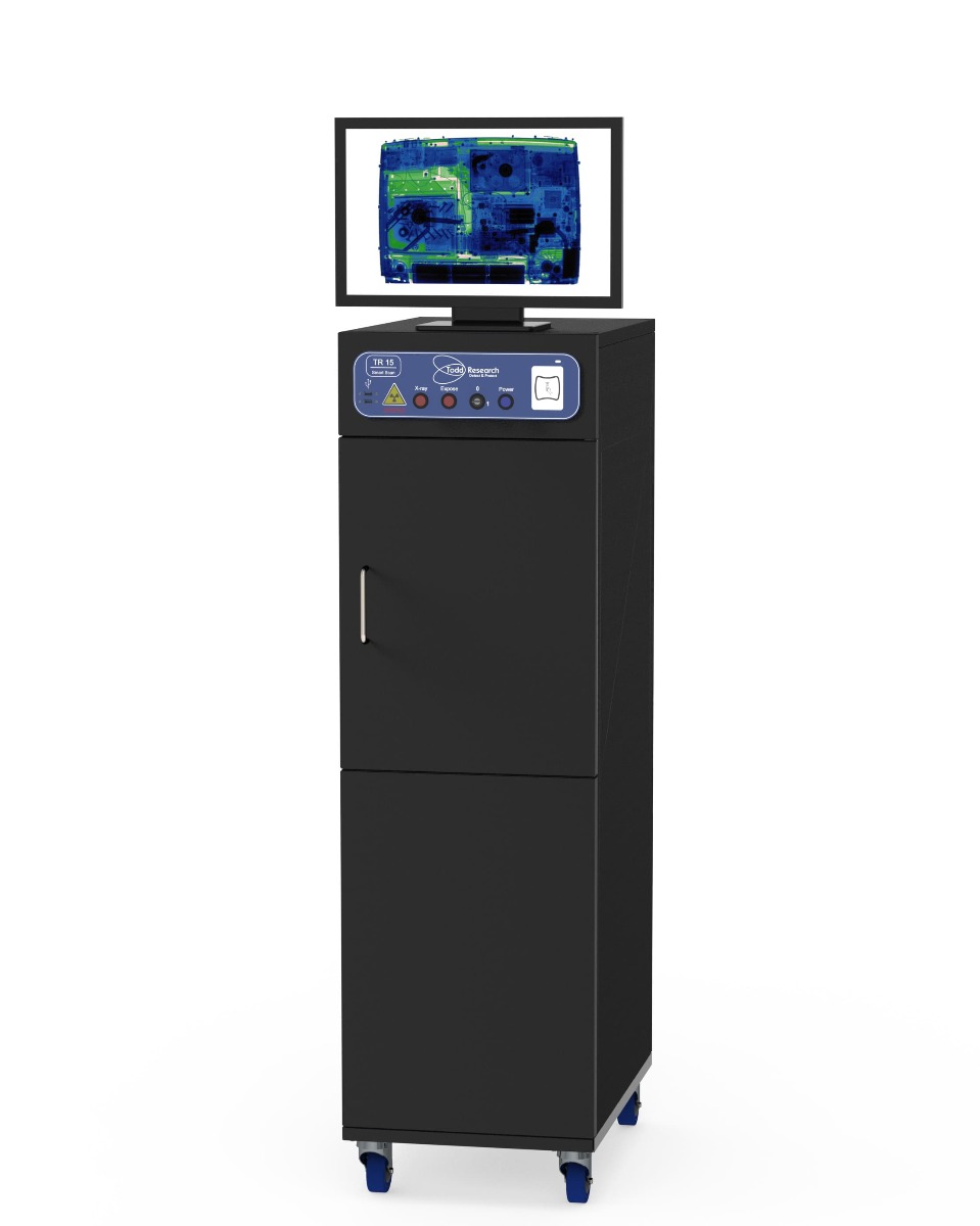 Cabinet postal x-ray scanners
