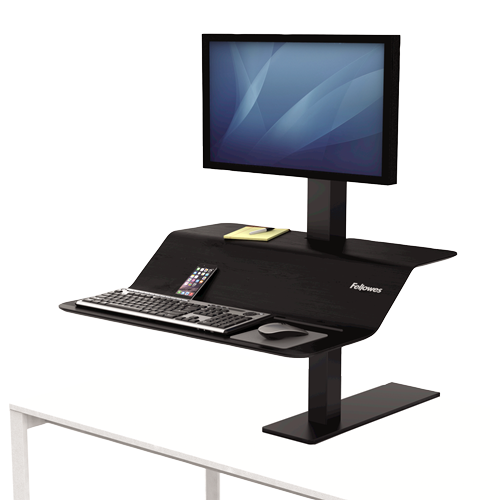 Fellowes Lotus™ VE Sit-Stand Workstation – Single