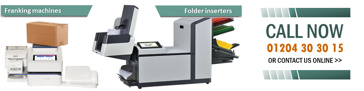 Franking machines and folder inserters 