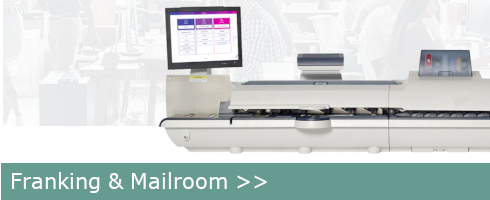 Franking machines and mailroom equipment