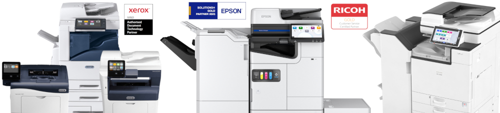 Photocopiers and printers range available at Franking Sense
