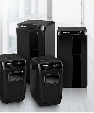 Fellowes Automax shredders range