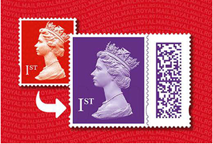 Royal Mail barcode stamps